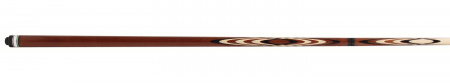 Кий для русского бильярда двухсоставной (граб термо, мореный граб, белый граб) 14 запилов